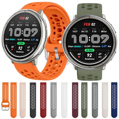Correa de reloj deportivo de silicona con he...
