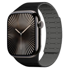 Correa de reloj magnética de silicona con co...