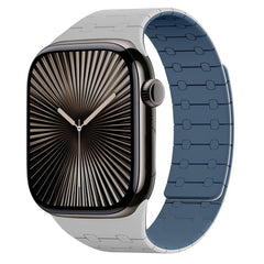 Correa de reloj magnética de silicona con co...
