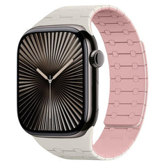 Correa de reloj magnética de silicona con co...