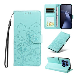 Funda de cuero para teléfono con bloqueo RFI...
