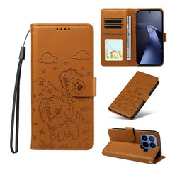 Funda de cuero para teléfono con bloqueo RFI...