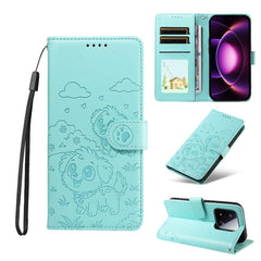Funda de cuero para teléfono con bloqueo RFI...