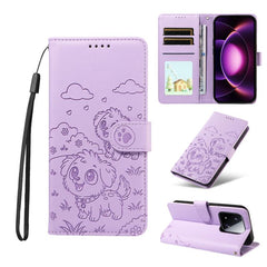 Funda de cuero para teléfono con bloqueo RFI...