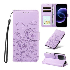 Funda de cuero para teléfono con bloqueo RFI...