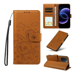 Funda de cuero para teléfono con bloqueo RFI...