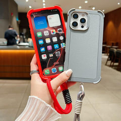 Funda para teléfono de color sólido, híbrida...