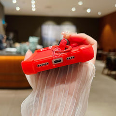 Funda para teléfono de color sólido, híbrida...