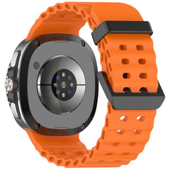Correa de reloj de silicona con doble fila d...