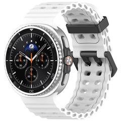 Correa de reloj de silicona con doble fila d...