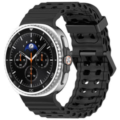 Correa de reloj de silicona con doble fila d...