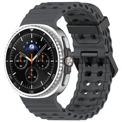Correa de reloj de silicona con doble fila d...
