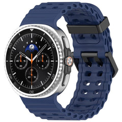 Correa de reloj de silicona con doble fila d...