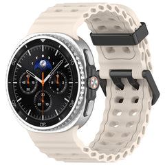 Correa de reloj de silicona con doble fila d...