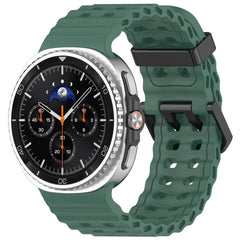 Correa de reloj de silicona con doble fila d...
