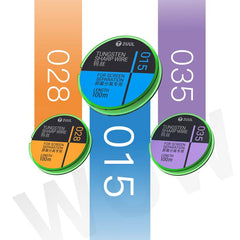 2UUL WS-015 0,015 mm 100 m Alambre de tungst...