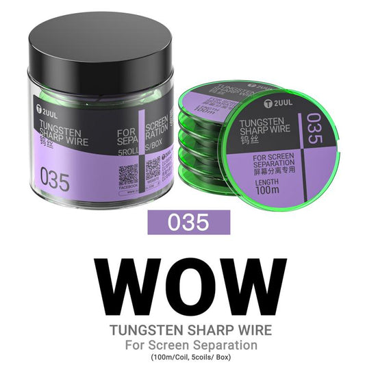 2UUL WS-035 0,035 mm 100 m Alambre de tungst...