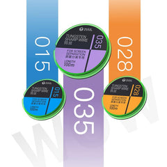 2UUL WS-035 0,035 mm 100 m Alambre de tungst...