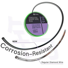 2UUL WS-035 0,035 mm 100 m Alambre de tungst...