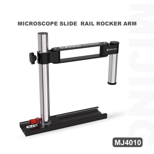 Soporte fijo elevable con brazo oscilante un...