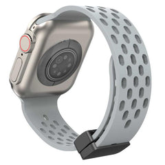 Correa de reloj de silicona con cierre magné...