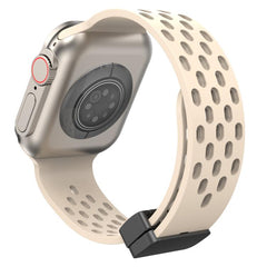 Correa de reloj de silicona con cierre magné...