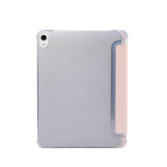 Estuche de cuero de TPU + PU transparente a ...
