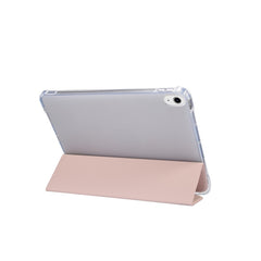 Estuche de cuero de TPU + PU transparente a ...