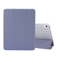 Estuche de cuero de TPU + PU transparente a ...