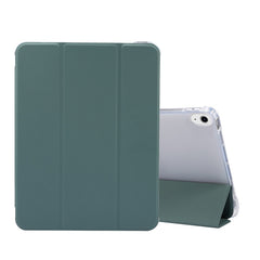 Estuche de cuero de TPU + PU transparente a ...