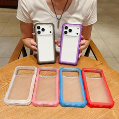 Funda para teléfono híbrida 3 en 1 de TPU ma...