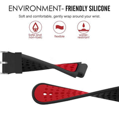 Correa de reloj de silicona bicolor xDfind c...