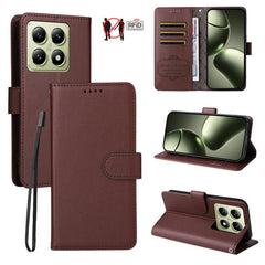 Funda de cuero para teléfono con forma de ca...