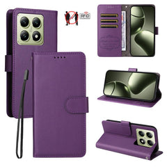 Funda de cuero para teléfono con forma de ca...