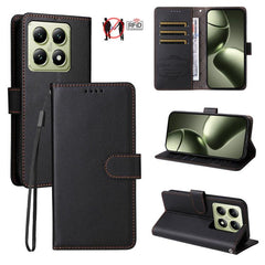 Funda de cuero para teléfono con forma de ca...