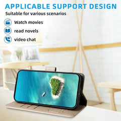 Funda de cuero para teléfono con forma de ca...
