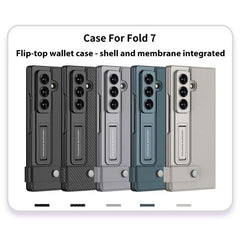 Funda de cuero para teléfono GKK con cartera...
