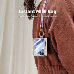Funda para teléfono de cuero con anillo de g...