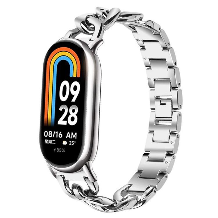 Correa de reloj de acero inoxidable con cade...