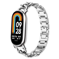 Correa de reloj de acero inoxidable con cade...