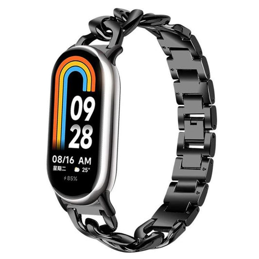 Correa de reloj de acero inoxidable con cade...