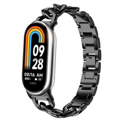 Correa de reloj de acero inoxidable con cade...