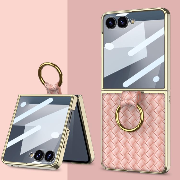 Funda para teléfono GKK con textura de tejid...