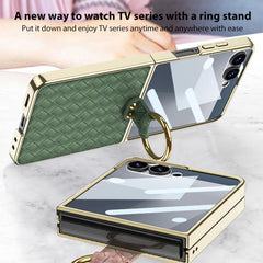 Funda para teléfono GKK con textura de tejid...