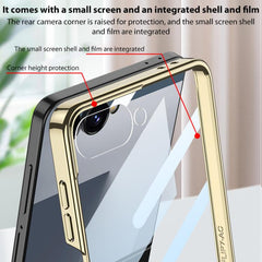 Funda para teléfono GKK con textura de tejid...