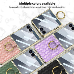 Funda para teléfono GKK con textura de tejid...