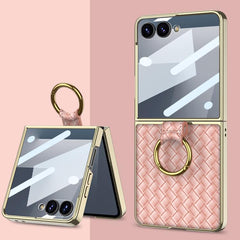 Funda para teléfono GKK con textura de tejid...