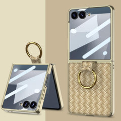 Funda para teléfono GKK con textura de tejid...