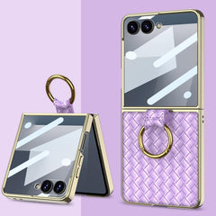 Funda para teléfono GKK con textura de tejid...