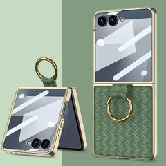 Funda para teléfono GKK con textura de tejid...